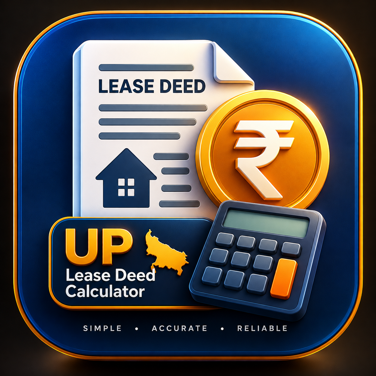 UP Lease Deed Calculator logo